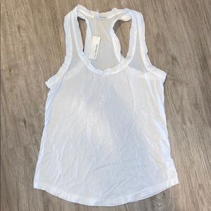 James Perse White Tank Top